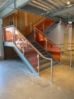Completed luxury staircase transformation