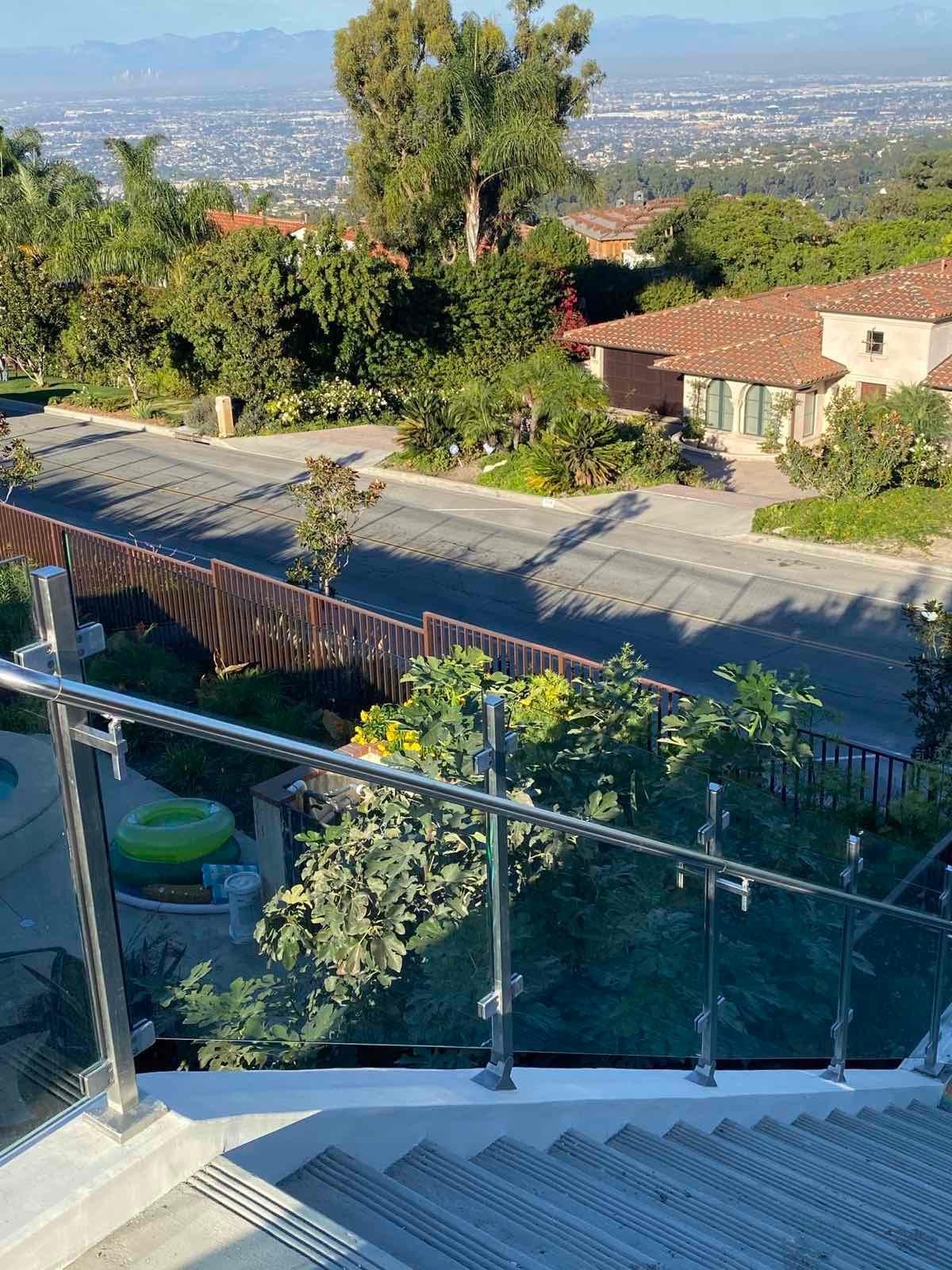 Rod Railing That Keeps the Catalina View at Rancho Palos Verdes